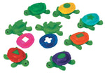 SAND & WATER PLAY, SHAPE SHELL TURTLES, Age 2+, Set of, 8