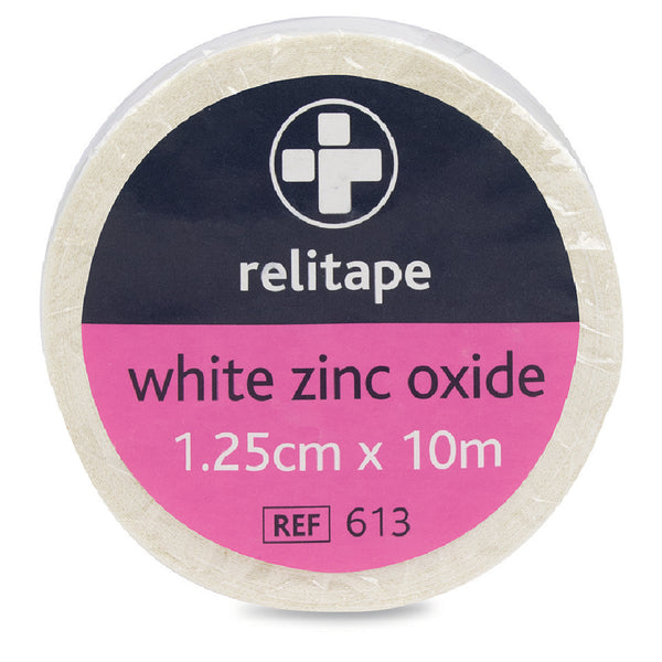 FIRST AID, TAPES AND STRAPPINGS, Zinc Oxide Tape, Non stretch 12.5mm x 10m , Each