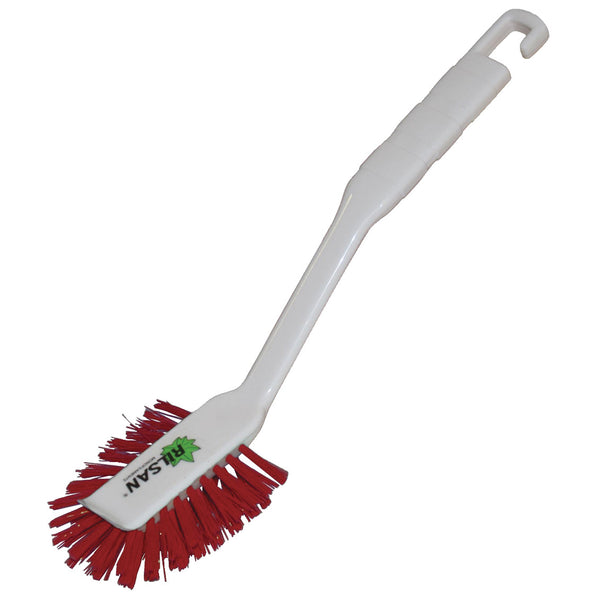 SINK BRUSHES, Stiff Polyester, 305mm (12in) , Red, Each
