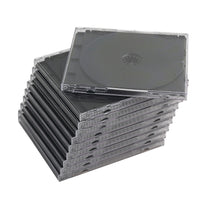 DATA STORAGE, CD Jewel Cases, CLEAR CD JEWEL CASES, Pack of, 10