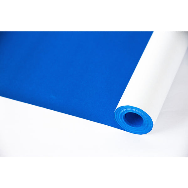 POSTER PAPER ROLLS, Brights & Metallics, 760mm x 10m, Azure Blue, Each