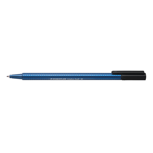 Ballpoint Pens, STAEDTLER Triplus, Black, Pack of 10