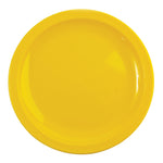 POLYCARBONATE WARE, STANDARD, Plates, Yellow, Each