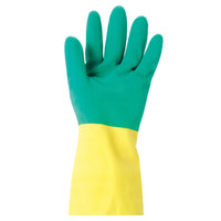 CHEMICAL RESISTANT GLOVES, HEAVY WEIGHT, Ansell - AlphaTec 87-900, XLarge, Pair