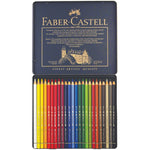 COLOURED PENCILS, Faber-Castell Polychromos, Pack of 24