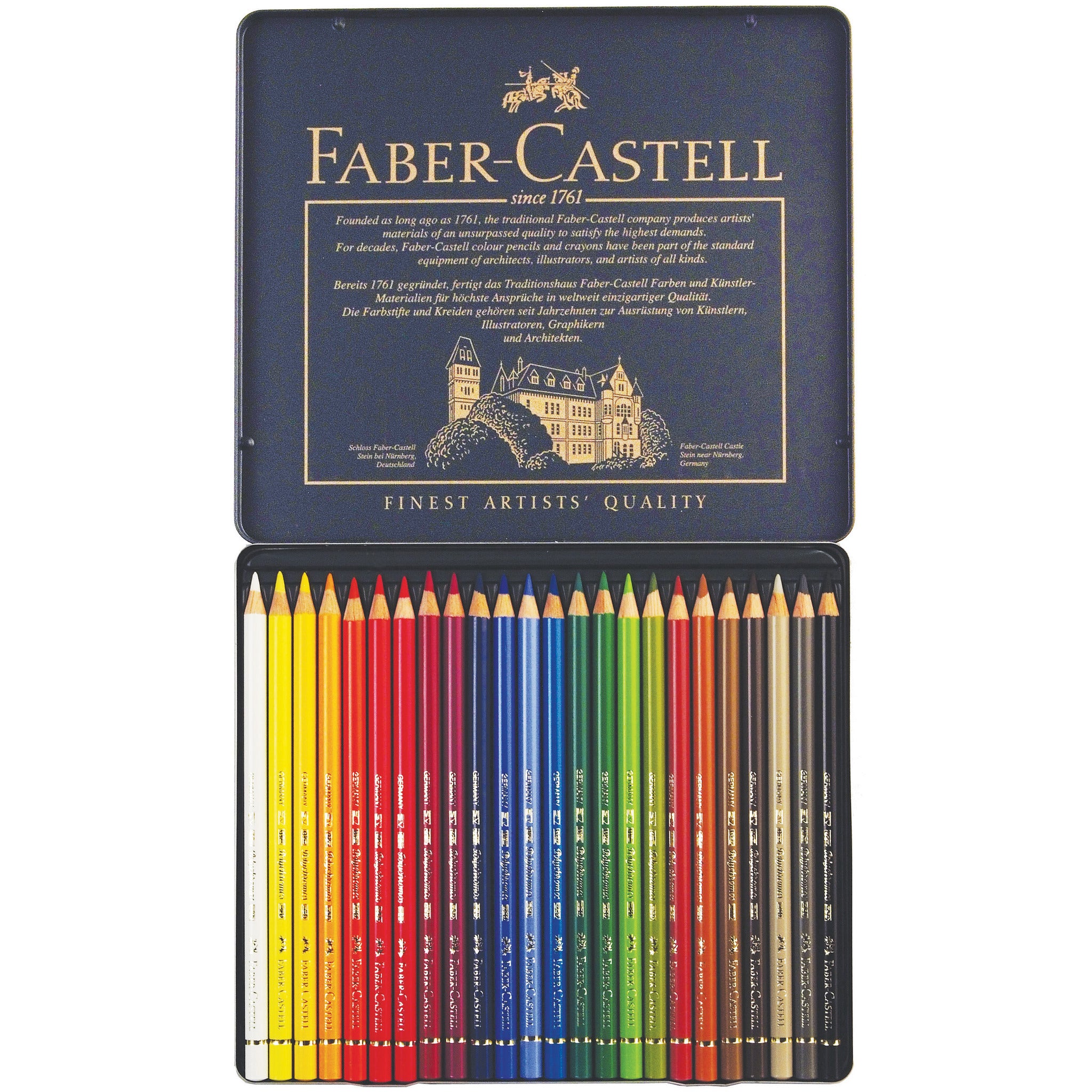 Lápices de Colores Caras y Colores Faber-Castell 12 + 3 — Ardo Mayorista
