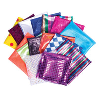 TEXTILES, FABRIC SQUARES, Fancy Pieces, Pack of 15 minimum