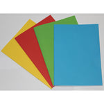 PROJECT BOOKS, 90gsm Cartridge Paper, Card Cover, A4+ (315 x 230mm), 40 pages, Blue, Plain, Pack of 50
