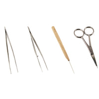 DISSECTING FORCEPS, Blunt Points, Pack of 10