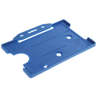 IDENTITY/ACCESS CARD HOLDERS, Single Sided, Royal Blue, Box of 50
