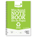 WIRE BOUND NOTEBOOK, 104 pages (52 sheets), Pack of, 12