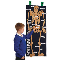 FABRIC LEARNING AIDS, Bag of Bones, 500 x 1400mm (unfolded), Each
