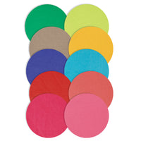 TISSUE PAPER, Circles Assorted , 75mm diameter, Pack of, 480 sheets