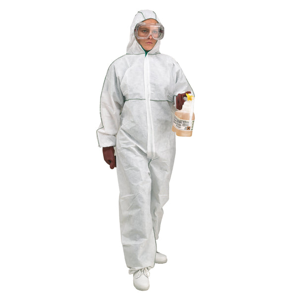 DISPOSABLE COVERALLS, Type 5 & 6, X Large, Each