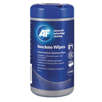 AF COMPUTER CLEANING PRODUCTS, Isoclene Wipes, Tub of 100 wipes
