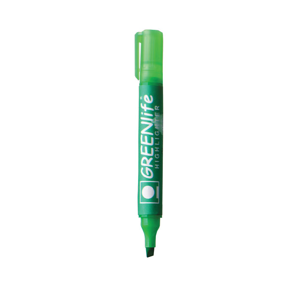 GREENLIFE HIGHLIGHTERS, Green, Box of, 10