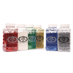 GLITTER TUBS, Assorted Colours, , Pack of 6 Tubs x 500g