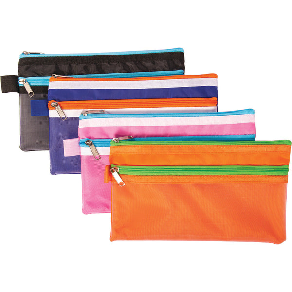 Solid Colour, PENCIL CASES, 102 x 203mm, Pack of, 12