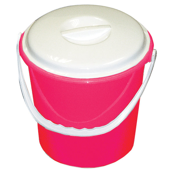 SYR CLEAN, BUCKETS AND WRINGERS, Colour Coded Bucket, 9 litres, Red, Each