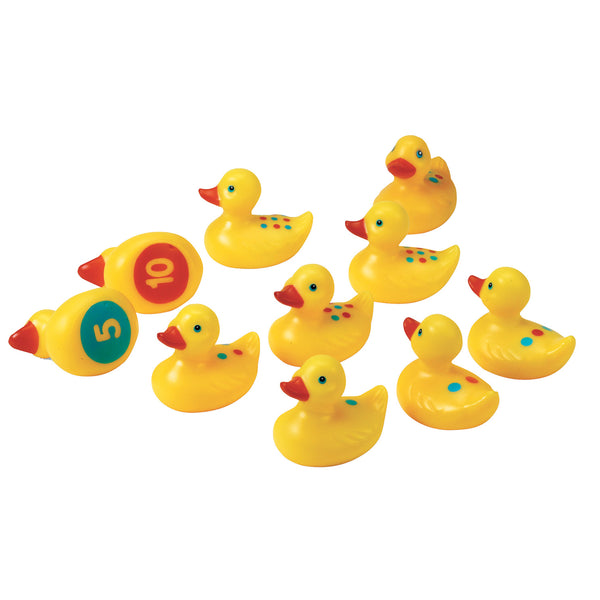 SAND & WATER PLAY, NUMBER FUN DUCKS, Age 2+, Set of, 10