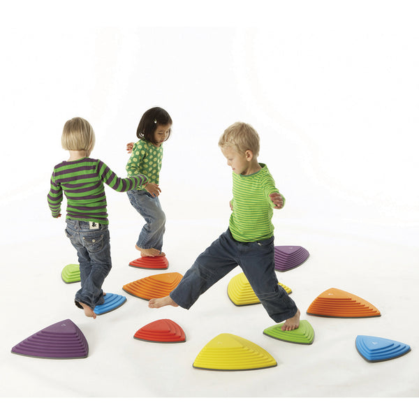 CHILDREN'S COORDINATION, GONGE, RIVER STONES, Set of 6