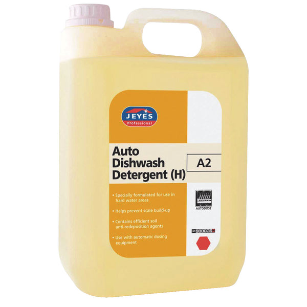 AUTO DISHWASHING, A2 Auto Dishwash Detergent , Case of 2 x 5 litres