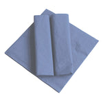 NAPKINS, PAPER, 2 Ply, 330mm Square, Sky Blue, Pack of, 100