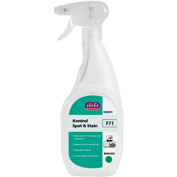 CARPET CARE, F71 Kontrol Spot and Stain, Case of 6 x 750ml