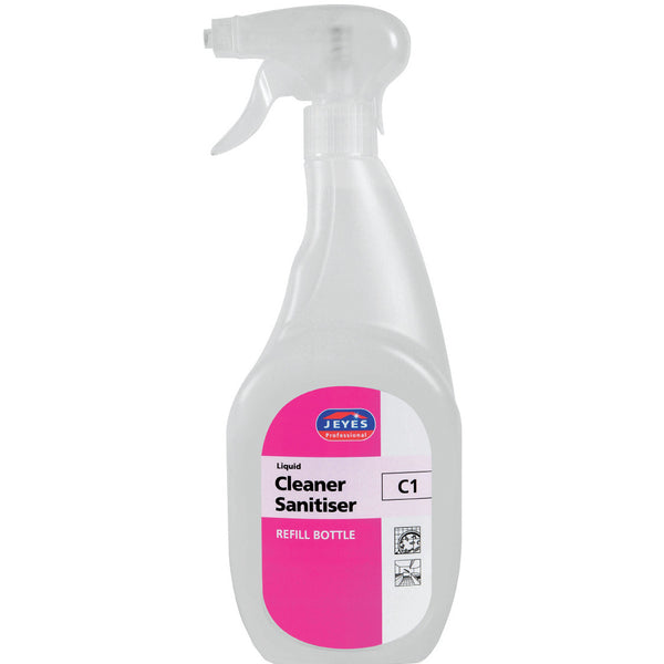 SUPER CONCENTRATES, C1 Liquid Cleaner Sanitiser, Case of, 2 x 2 litres