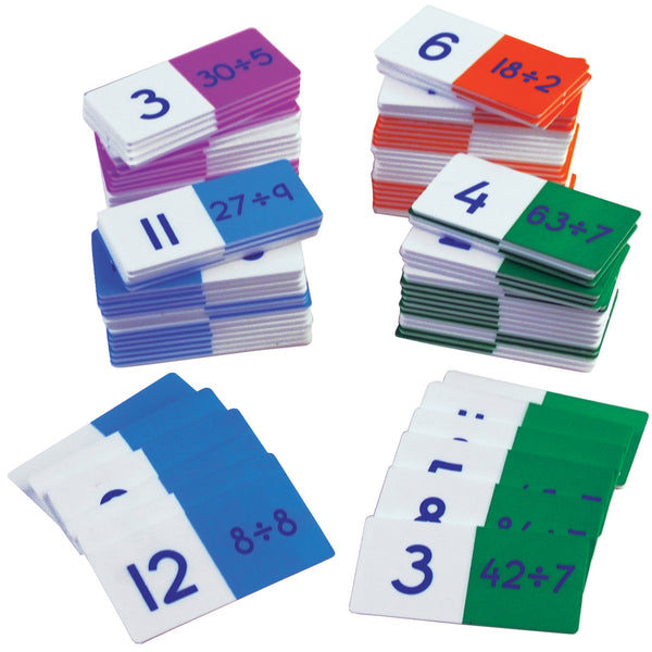 DOMINOES, Division, Pack of 4 x 24