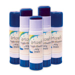 GLUE STICKS, Colour Changing, Pack of, 12 x 40g
