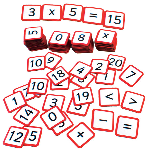 MAGNETIC TILES, Numbers, Pack of 260
