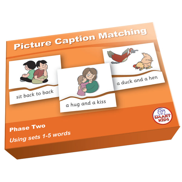PICTURE CAPTION MATCHING PUZZLES, Phase Two Set 2, Set