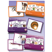 SMART PHONICS, MNEMONIC CARDS, Letters and Sounds, Phase 3, Set of 28