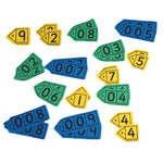 DURABLE POLYPROPYLENE, PLACE VALUE ARROWS, Pupil Sized, Pack of 6 sets