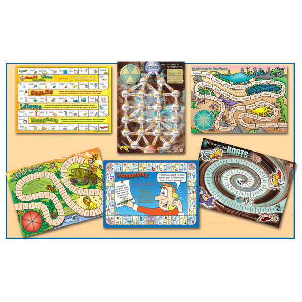 SMART KIDS, BOARD GAMES, Level 3, Age 8-11, Set of 6