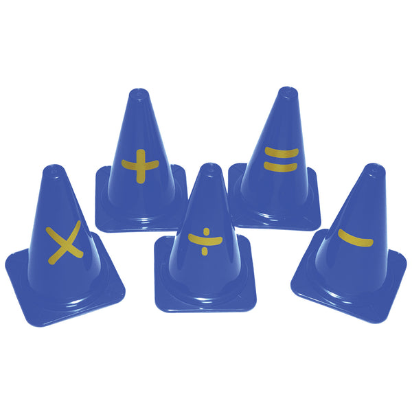 FIRST PLAY, SYMBOL CONES, Set of, 5