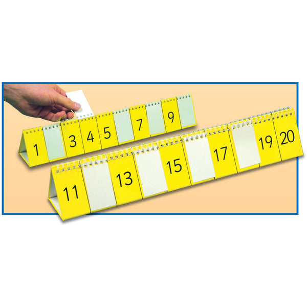 NUMBER FLIPS, NUMBER FLIPS, 1-10 and 11-20, Each
