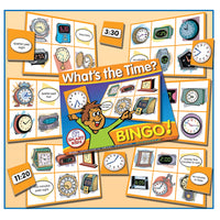 TIME GAMES, What's the Time? Bingo, Each