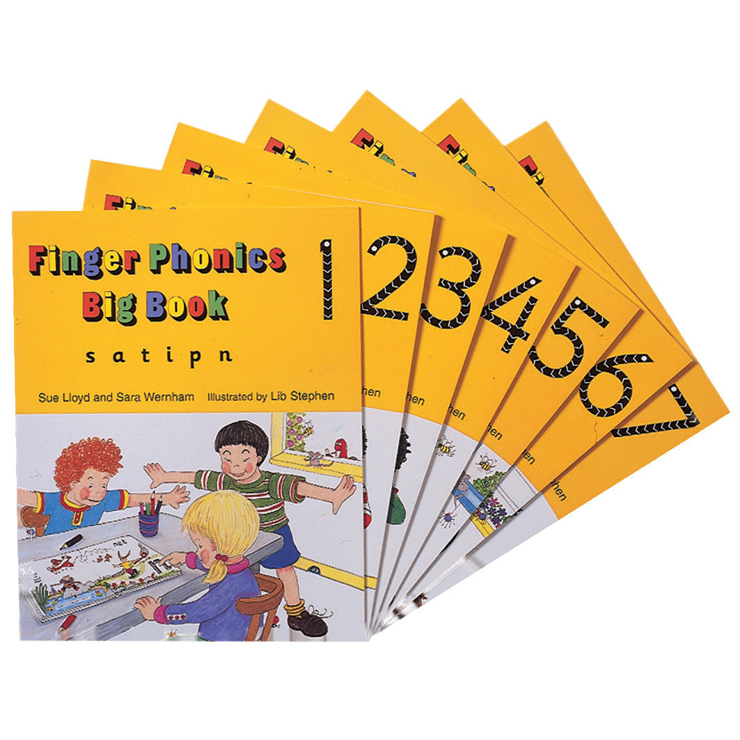 プレゼント対象商品 Jolly Phonics フィンガーフォニックス ビッグ