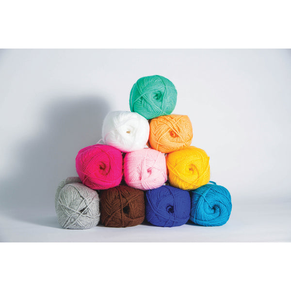 THREADS AND YARNS, 100g Balls, Pack of, 10