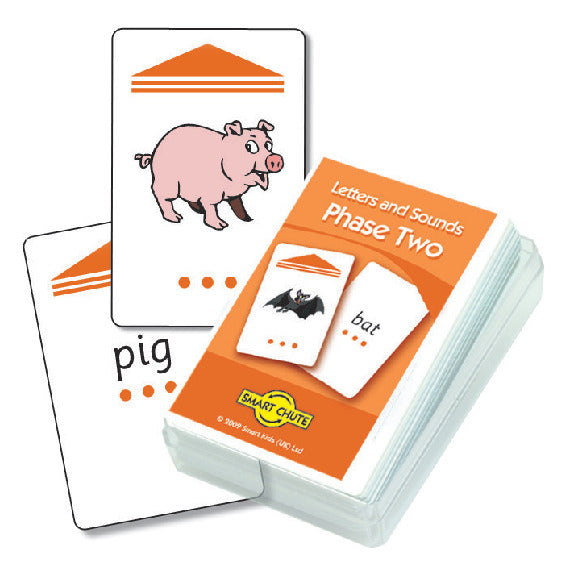 SMART CHUTE CARDS, Letters and Sounds, Pack of 4 sets