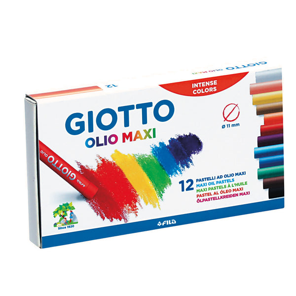OIL PASTELS, Giotto Olio Maxi, Pack of 24 – ESPO International