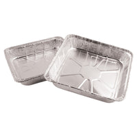 ALUMINIUM FOIL CONTAINERS, Baking Tray, 227 x 227 x 48mm, Pack of 2