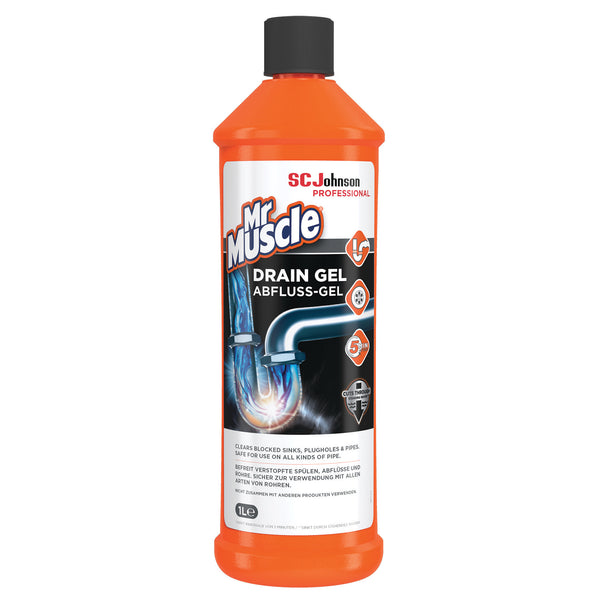 CLEANERS, Mr Muscle Drain Gel, 1 litre