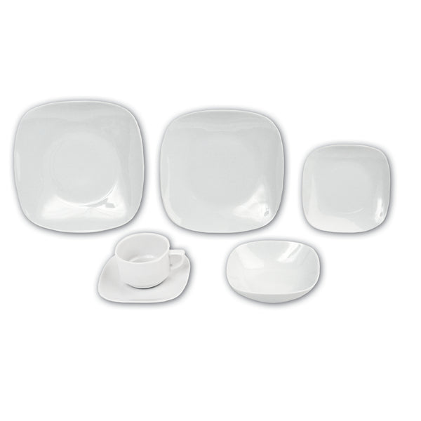 MIMOSA SQUARE, White, Bowl 160mm, Each