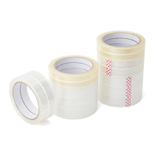 POLYPROPYLENE CLEAR TAPE, Large Core Rolls, 24mm x 66m, Pack of 6