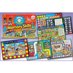 SMART KIDS, MEMORY SKILLS BOARD GAMES, Set of, 6
