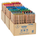CHUNKY TRIANGULAR COLORED PENCILS, LYRA Ferby, Class Pack of 288
