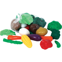 PLAY FOOD, PLASTIC, PLASTIC VEGETABLES, Age 3+, Pack of, 28